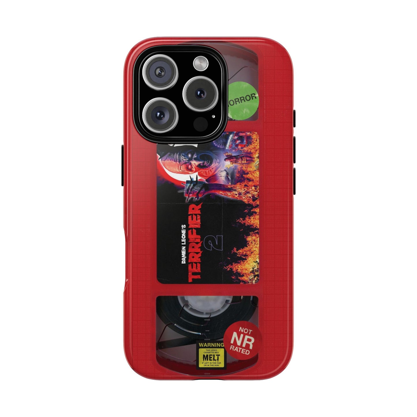 Art 2 Red Edition Impact Resistant VHS Phone Case