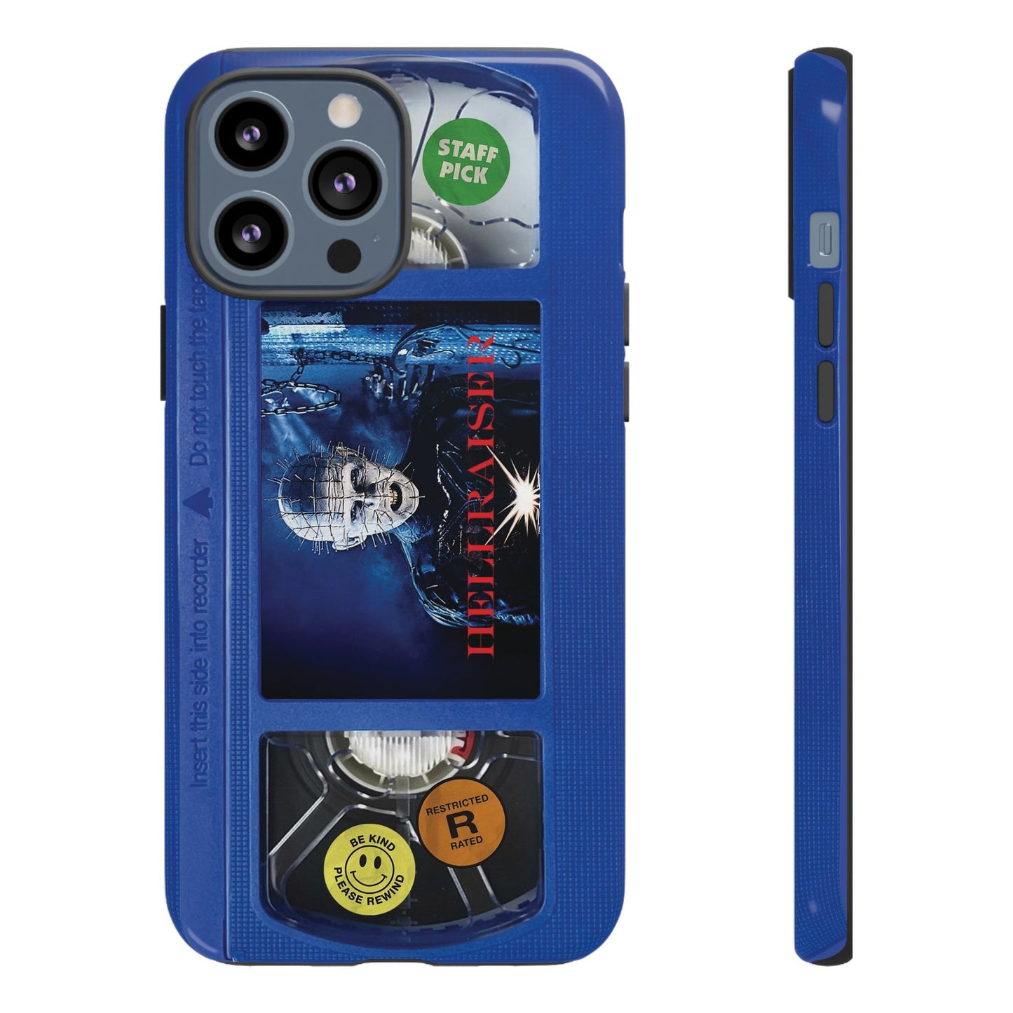 Hellraiser Blue Limited Edition Impact Resistant VHS Phone Case
