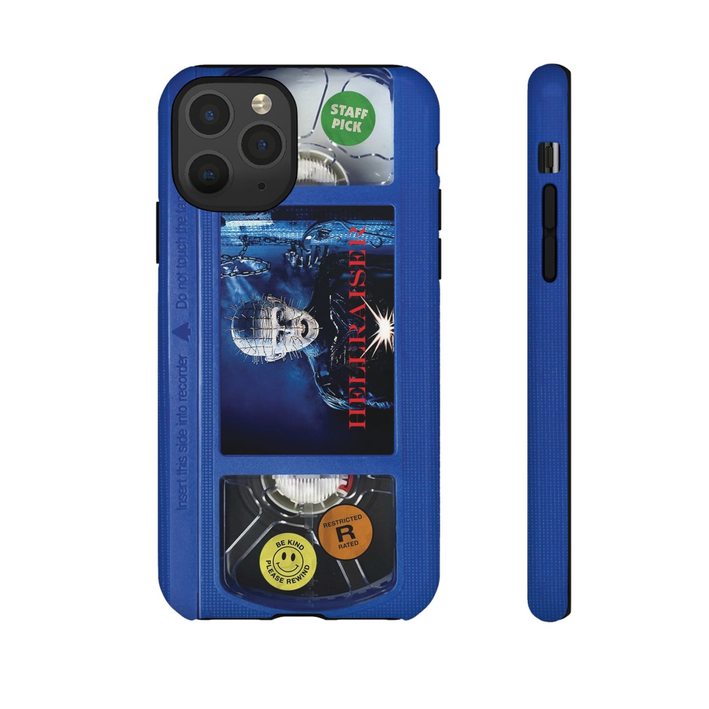 Hellraiser Blue Limited Edition Impact Resistant VHS Phone Case