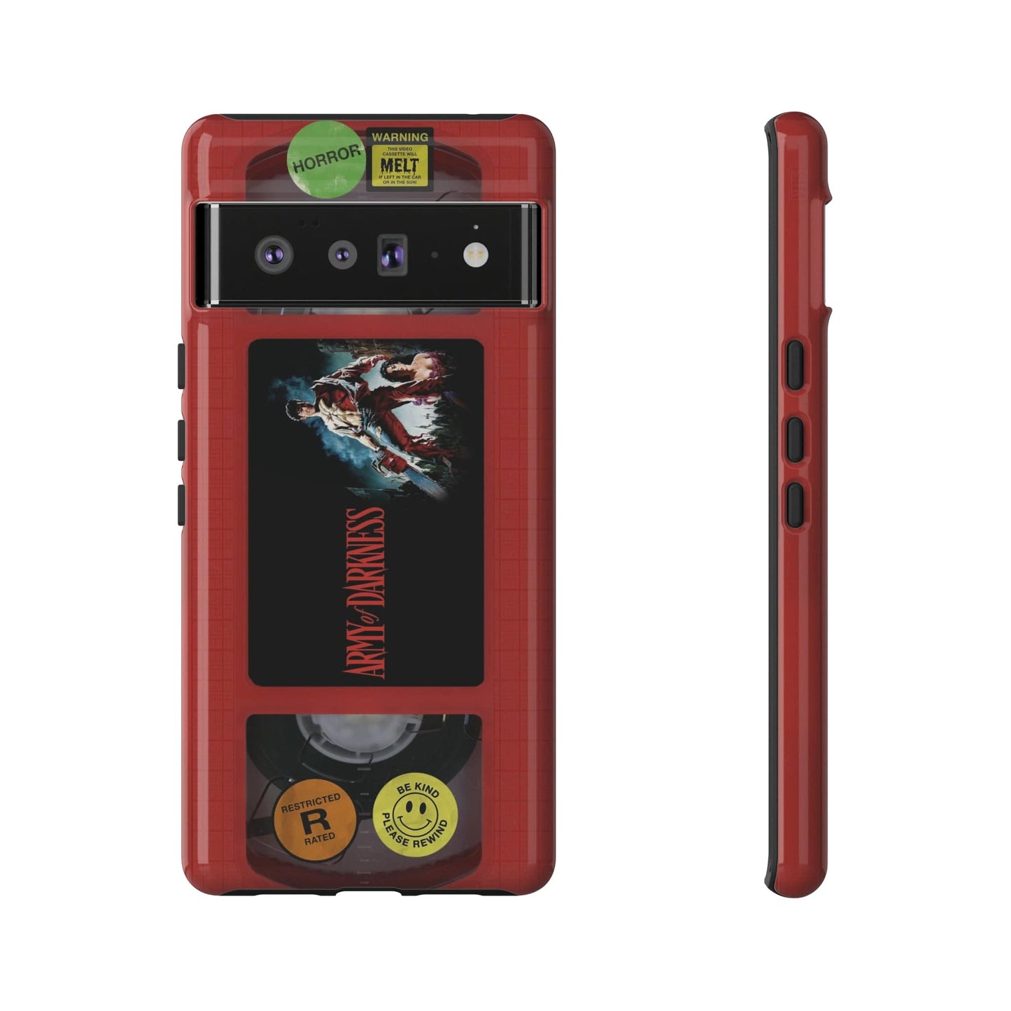 Army of Darkness Red Edition VHS Phone Case