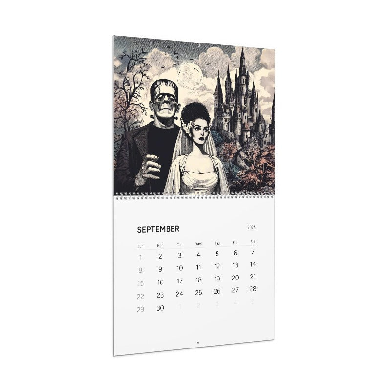 The Monster & The Bride 2024 Wall Calendar