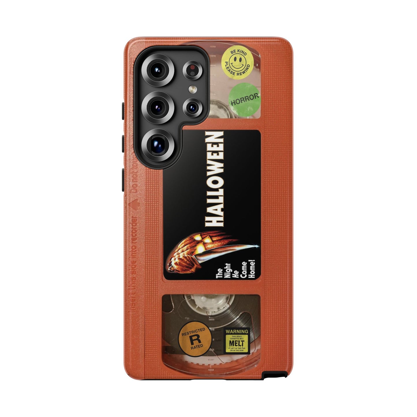 Halloween Orange Edition VHS Phone Case