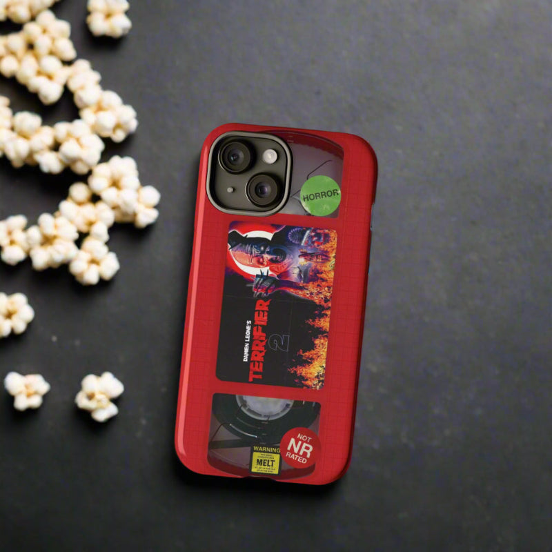 Art 2 Red Edition Impact Resistant VHS Phone Case