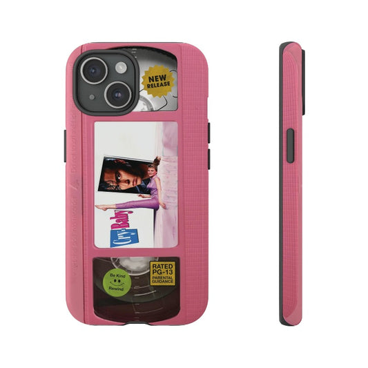 Cry Baby Pink Limited Edition Impact Resistant Vhs Phone Case