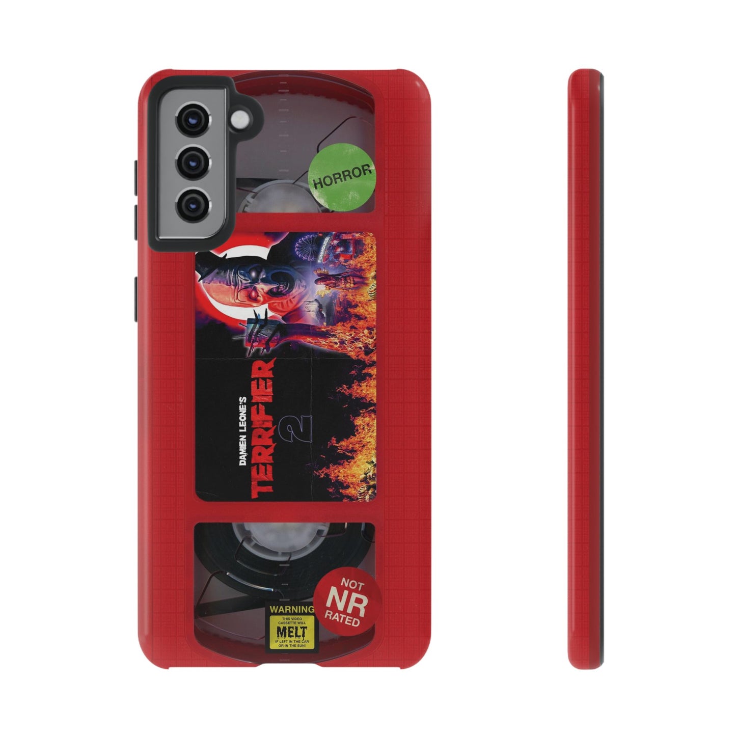 Art 2 Red Edition Impact Resistant VHS Phone Case