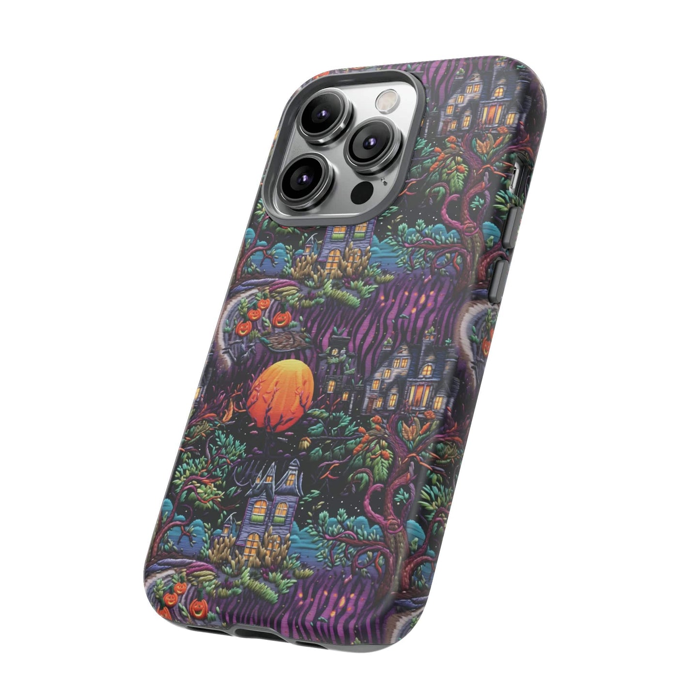 Spooky House Impact Resistant Phone Case