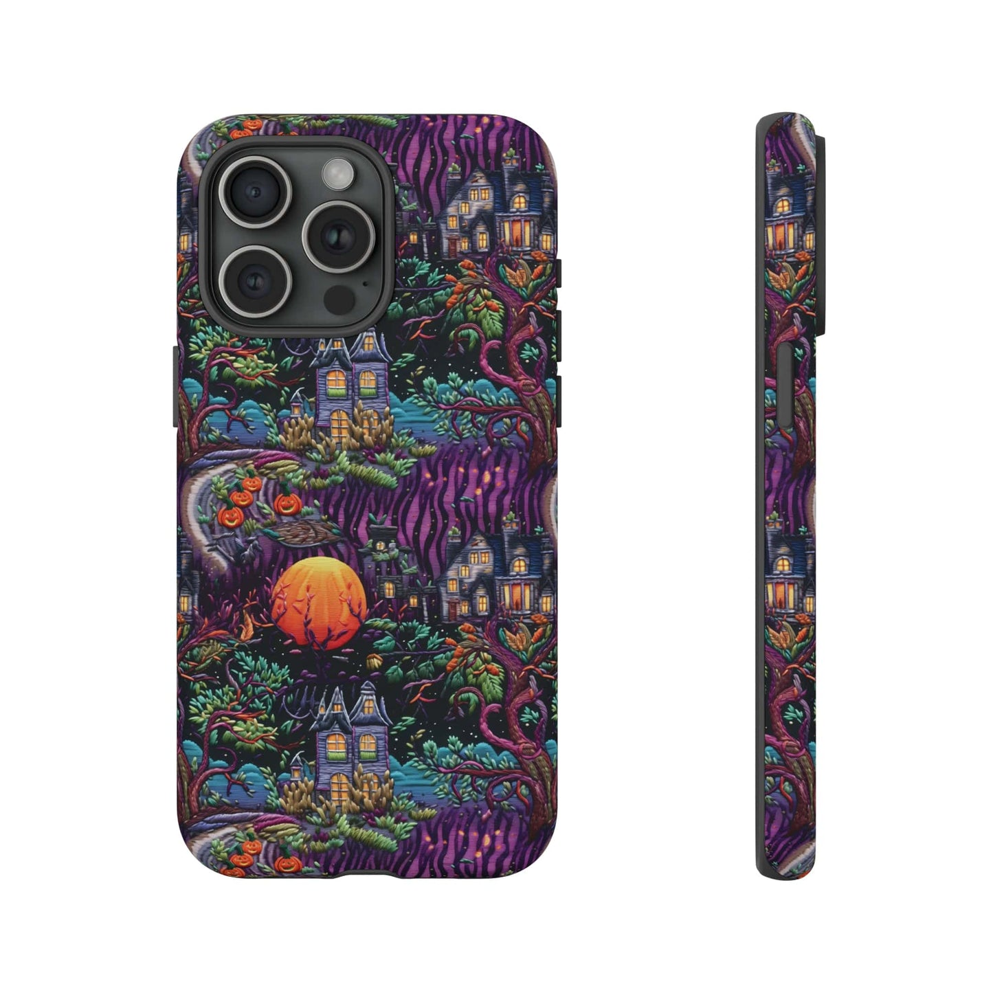 Spooky House Impact Resistant Phone Case