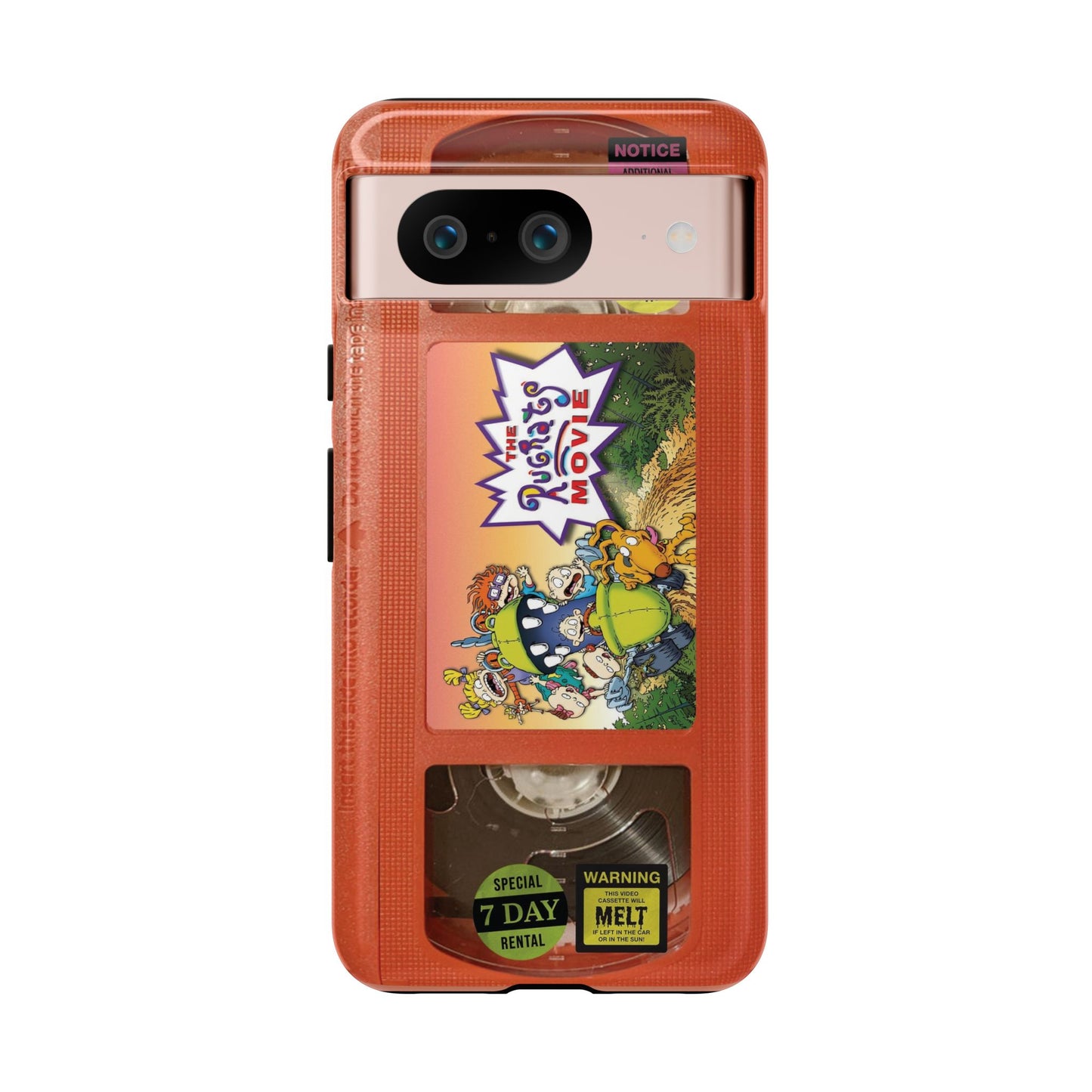 Rugrats Orange Edition VHS Phone Case