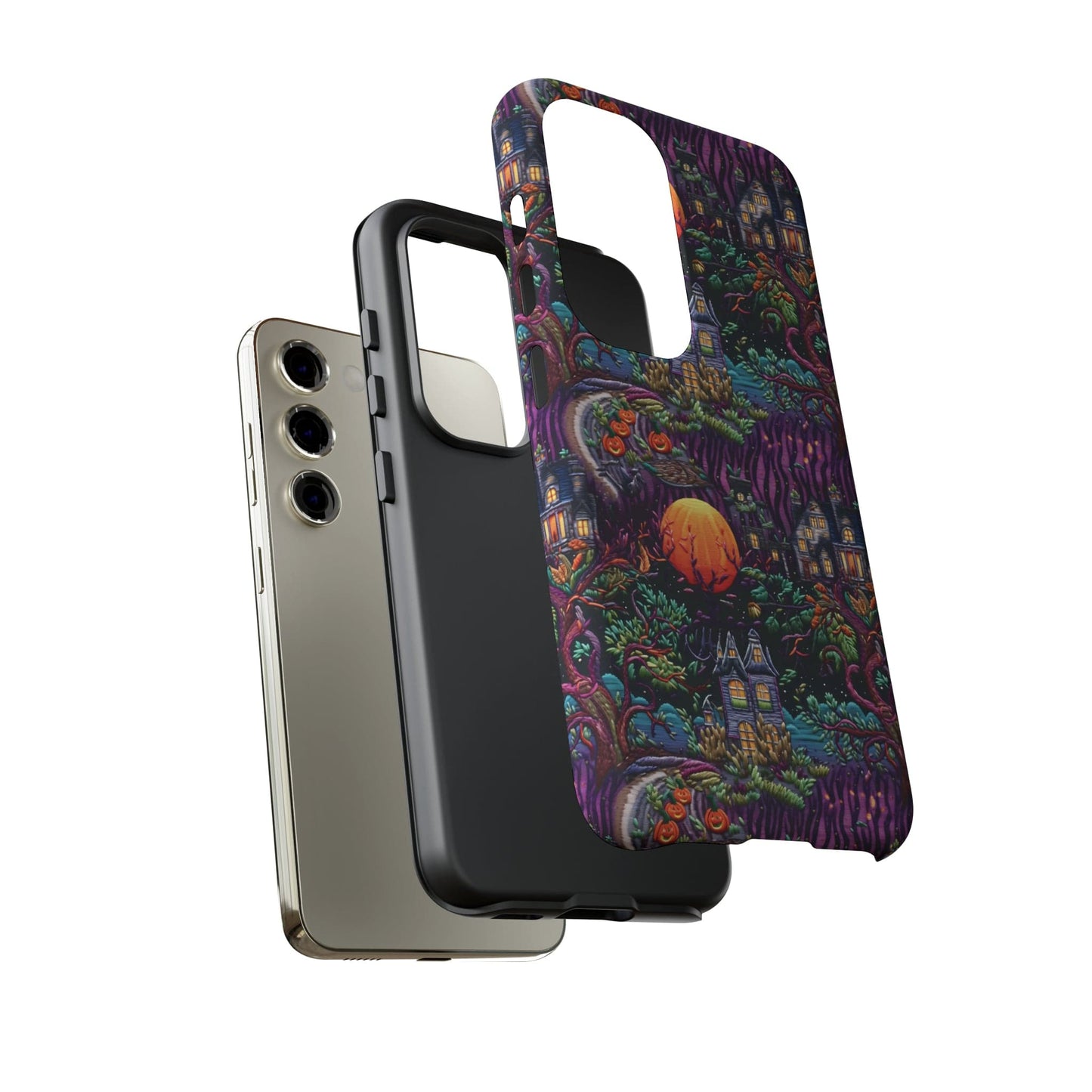 Spooky House Impact Resistant Phone Case