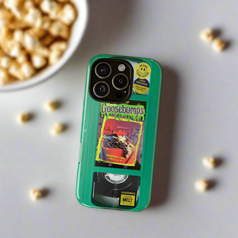 Goosebumps Green VHS Impact Resistant Case