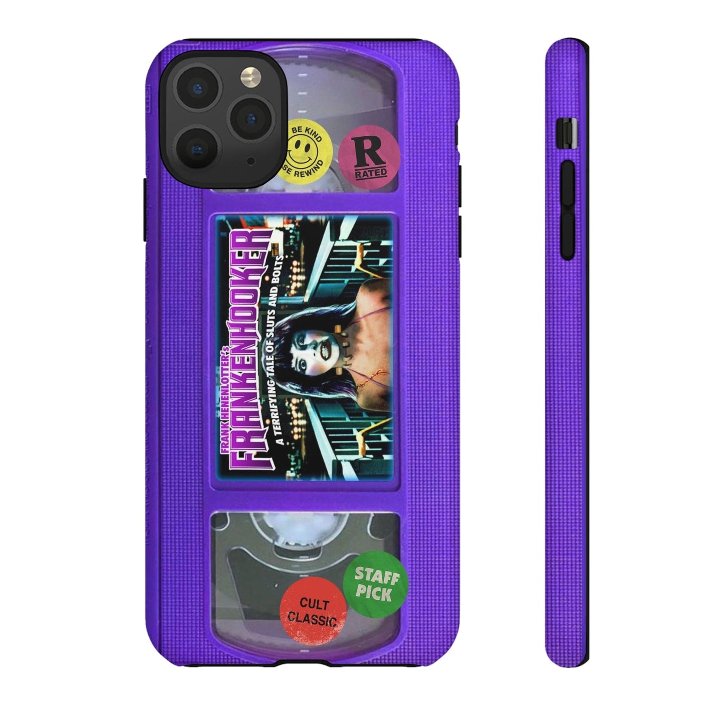 Frankenhooker Purple Edition Impact Resistant VHS Phone Case