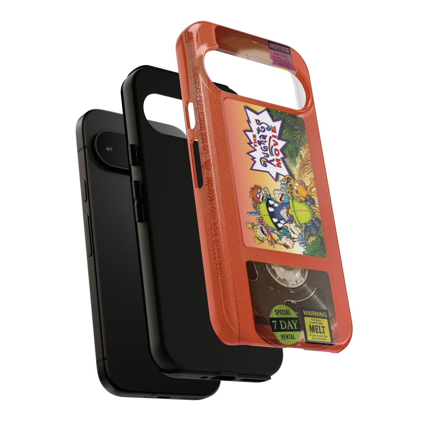 Rugrats Orange Edition VHS Phone Case