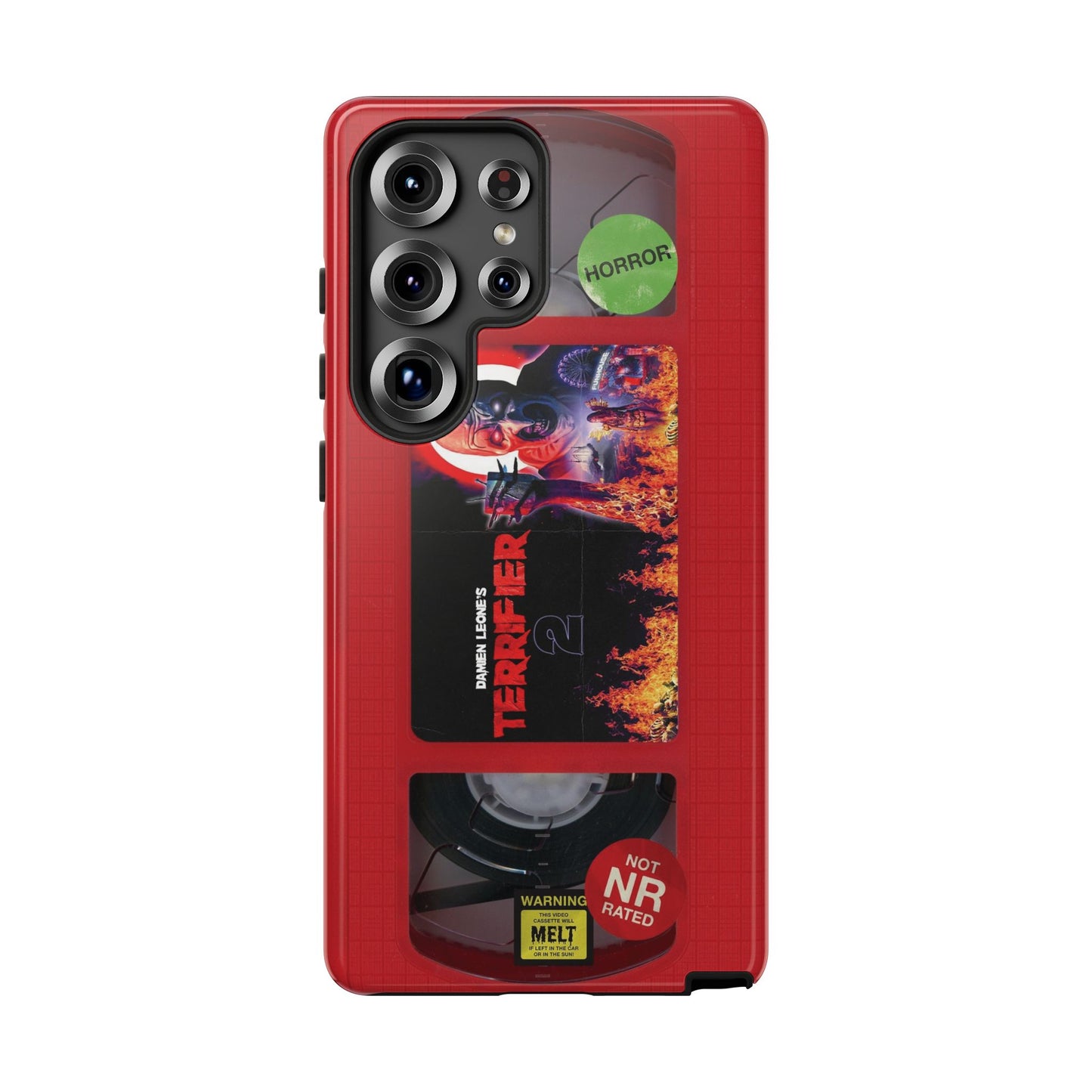 Art 2 Red Edition Impact Resistant VHS Phone Case