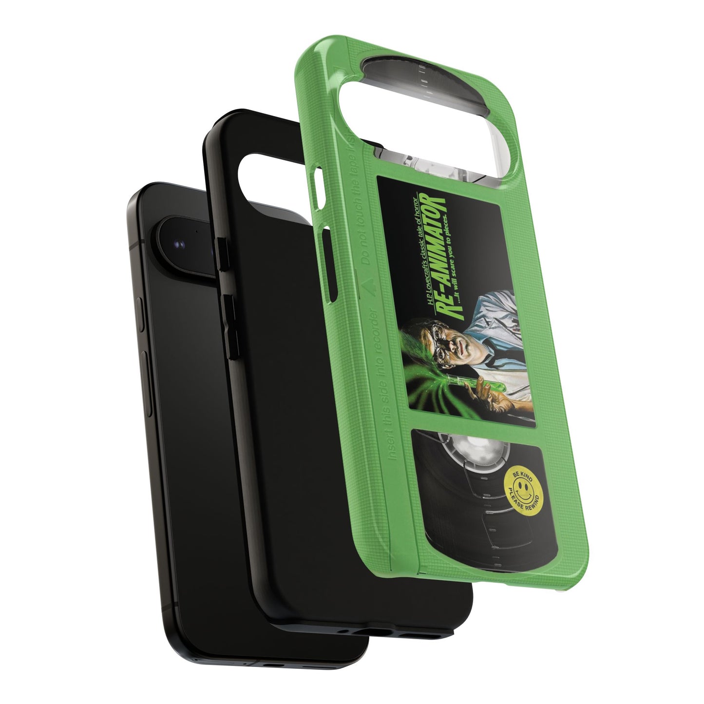 Reanimator Limited Edition Green Impact Resistant VHS Phone Case
