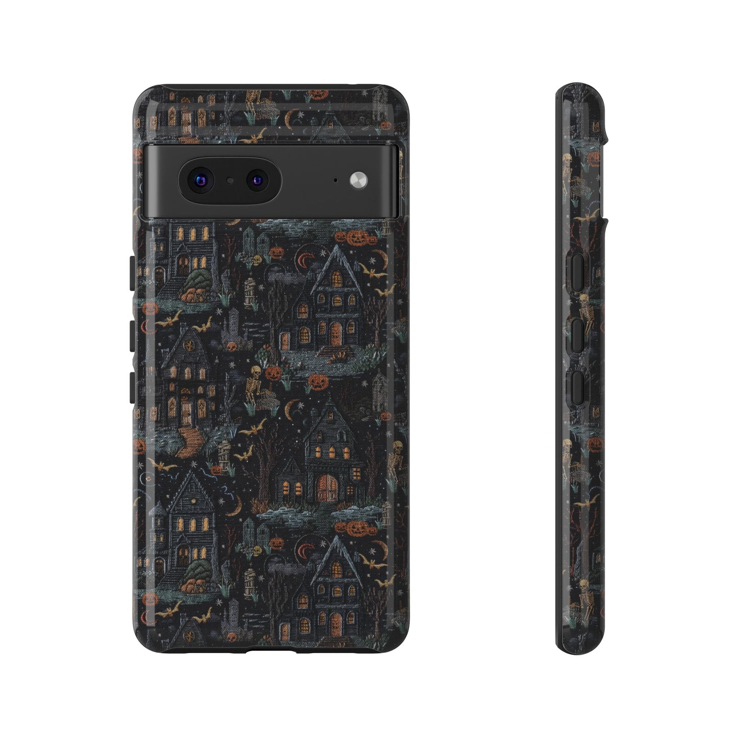 Spooky Street Impact Resistant Phone Case