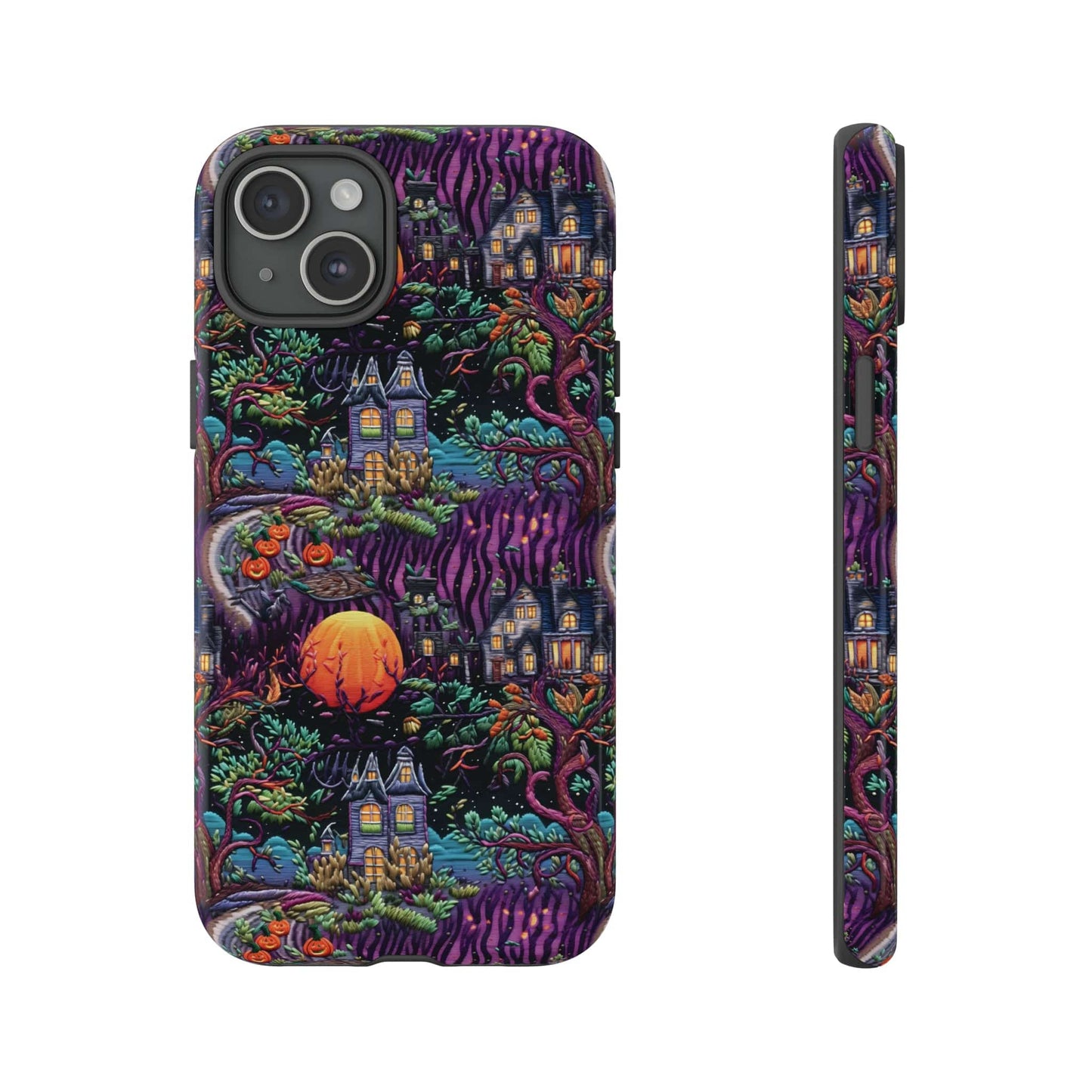 Spooky House Impact Resistant Phone Case