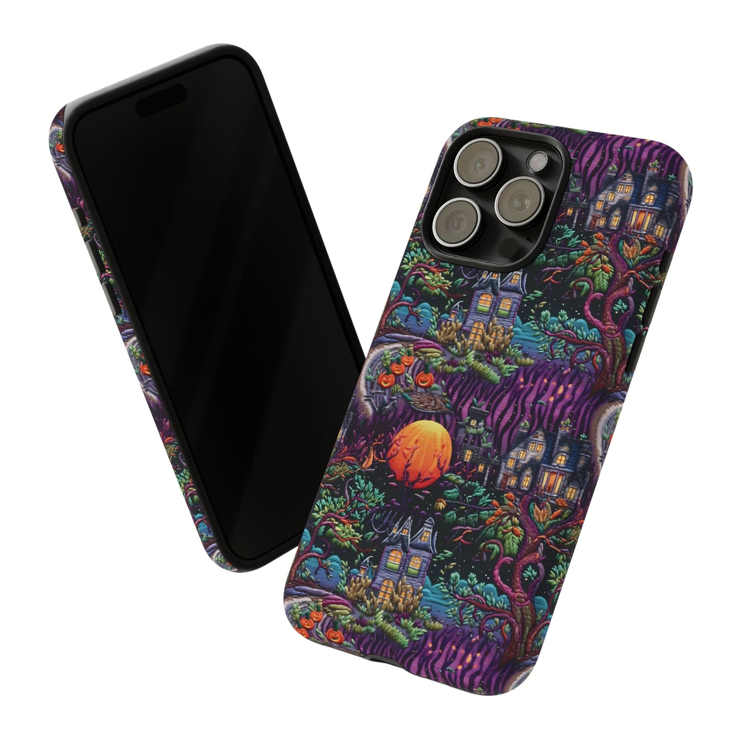Spooky House Impact Resistant Phone Case