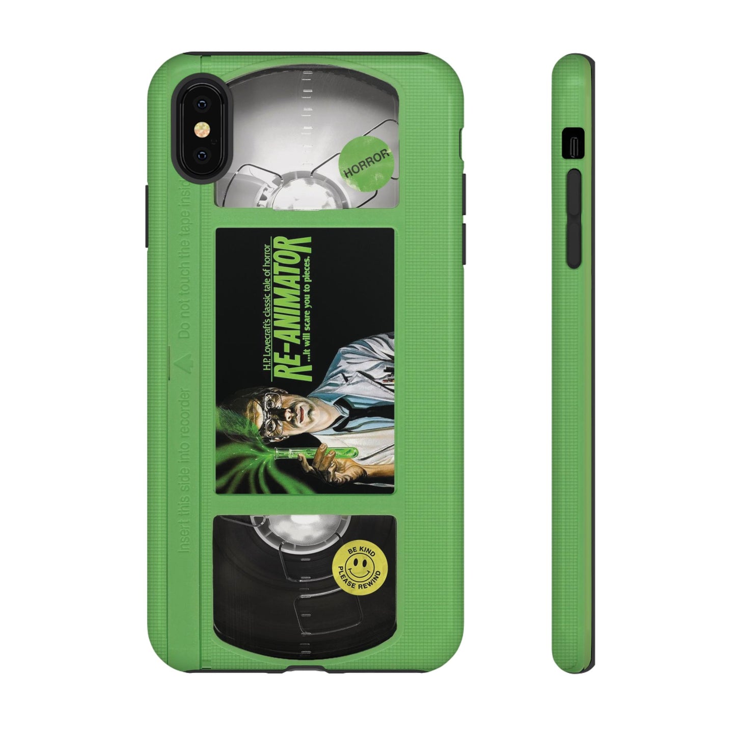 Reanimator Limited Edition Green Impact Resistant VHS Phone Case