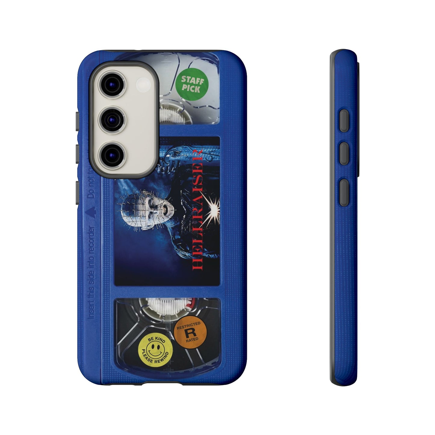 Hellraiser Blue Limited Edition Impact Resistant VHS Phone Case