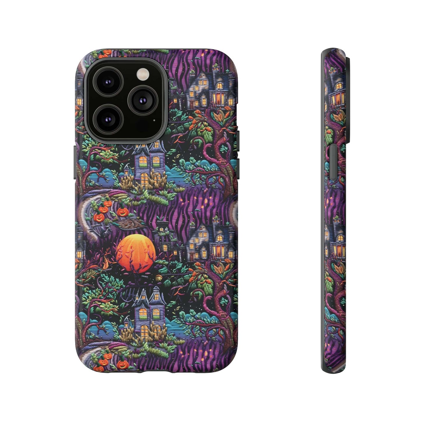 Spooky House Impact Resistant Phone Case