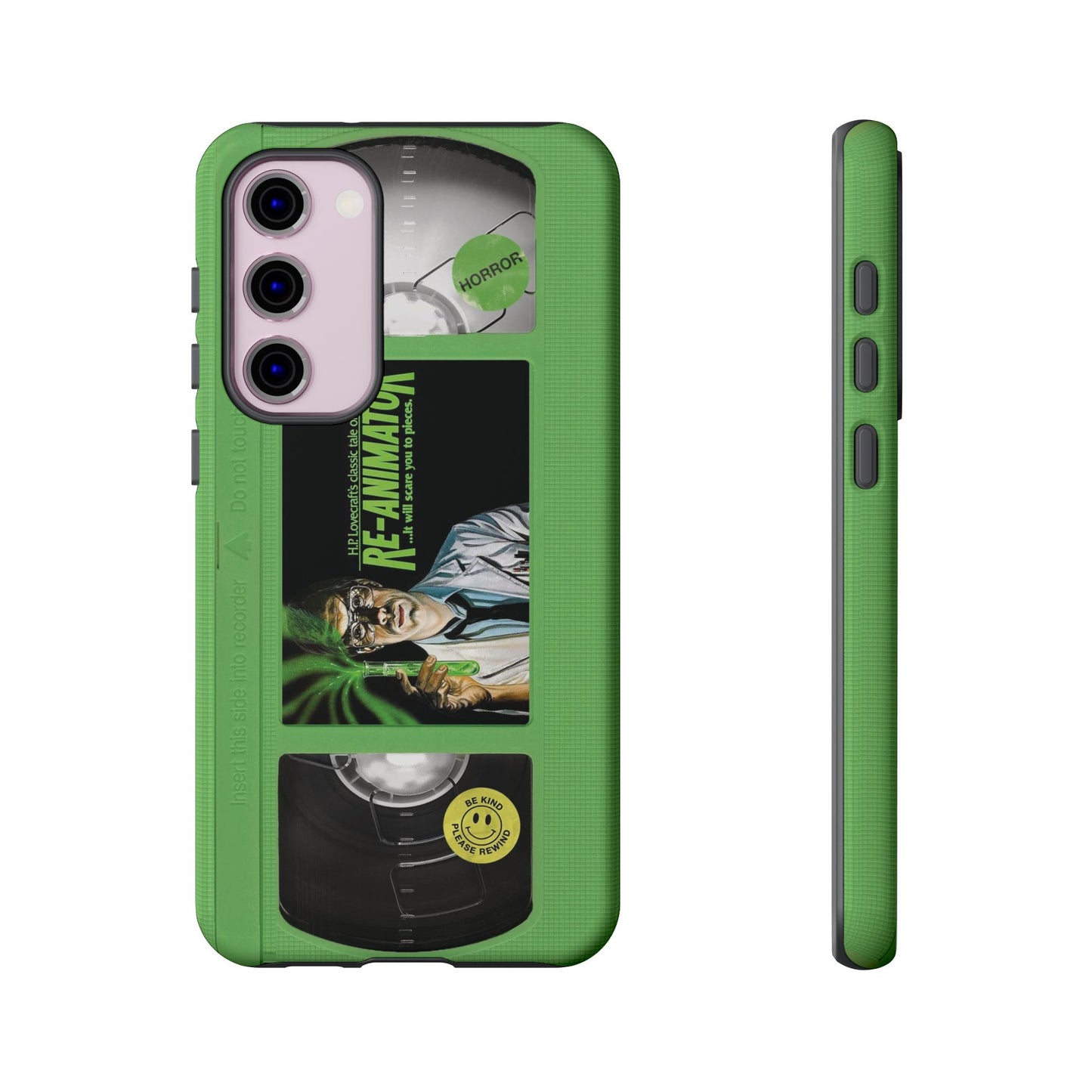 Reanimator Limited Edition Green Impact Resistant VHS Phone Case