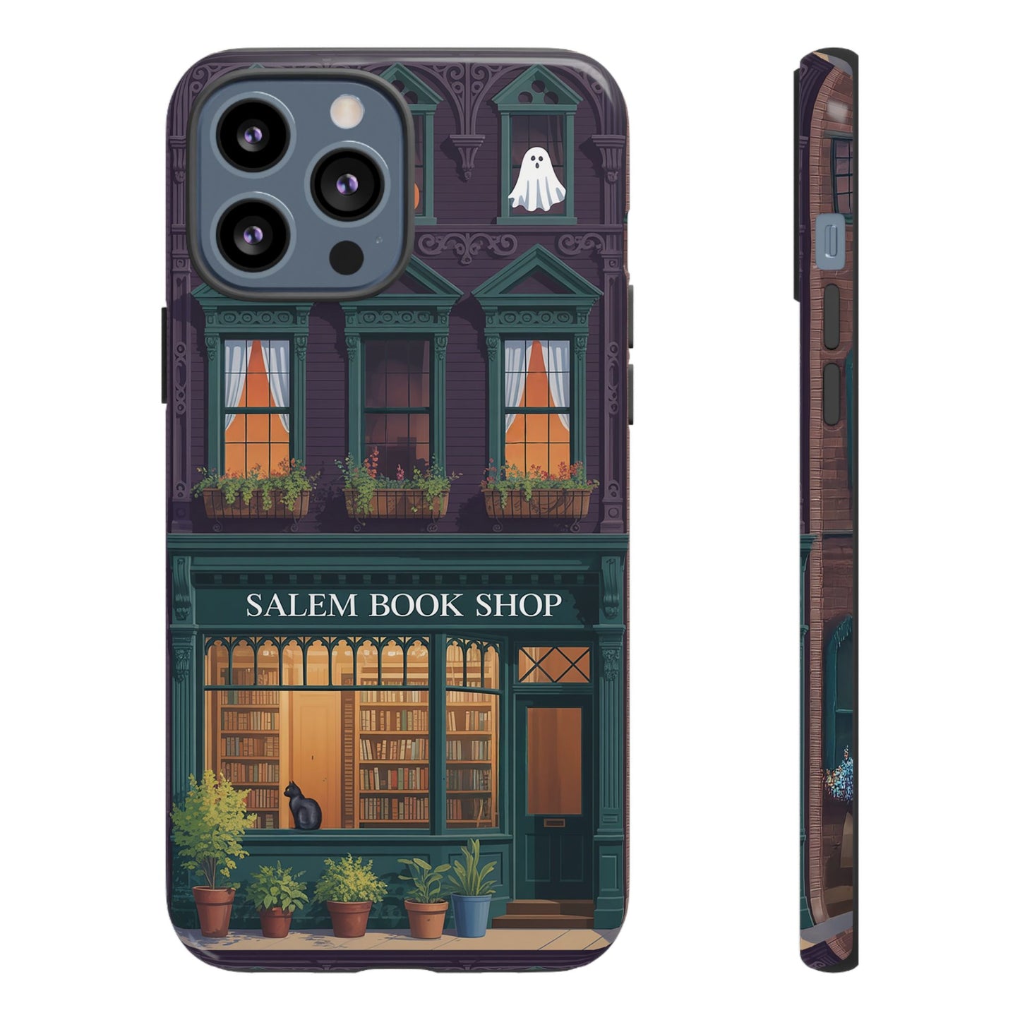 Salem Book Shop Impact Resistant Phone Case