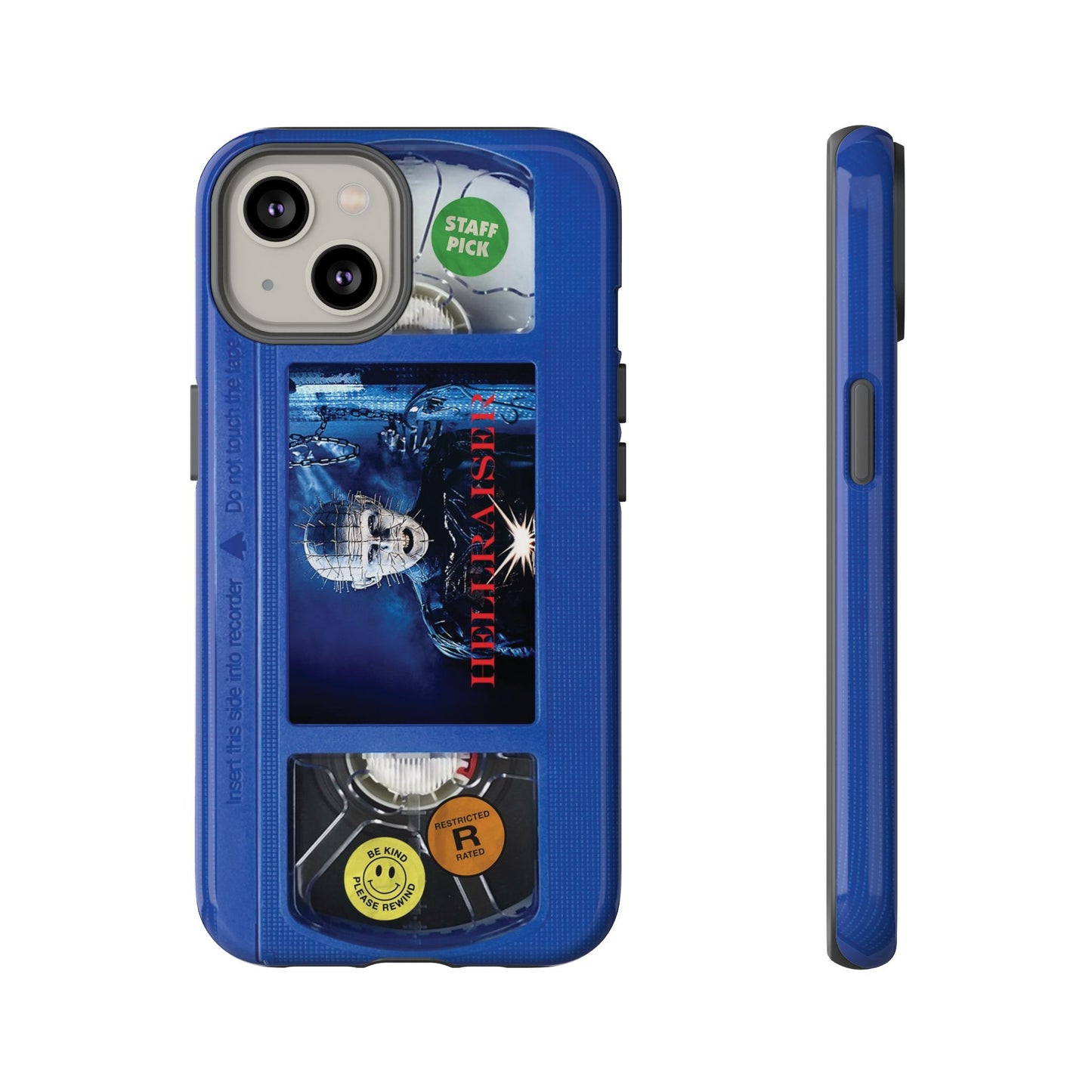 Hellraiser Blue Limited Edition Impact Resistant VHS Phone Case