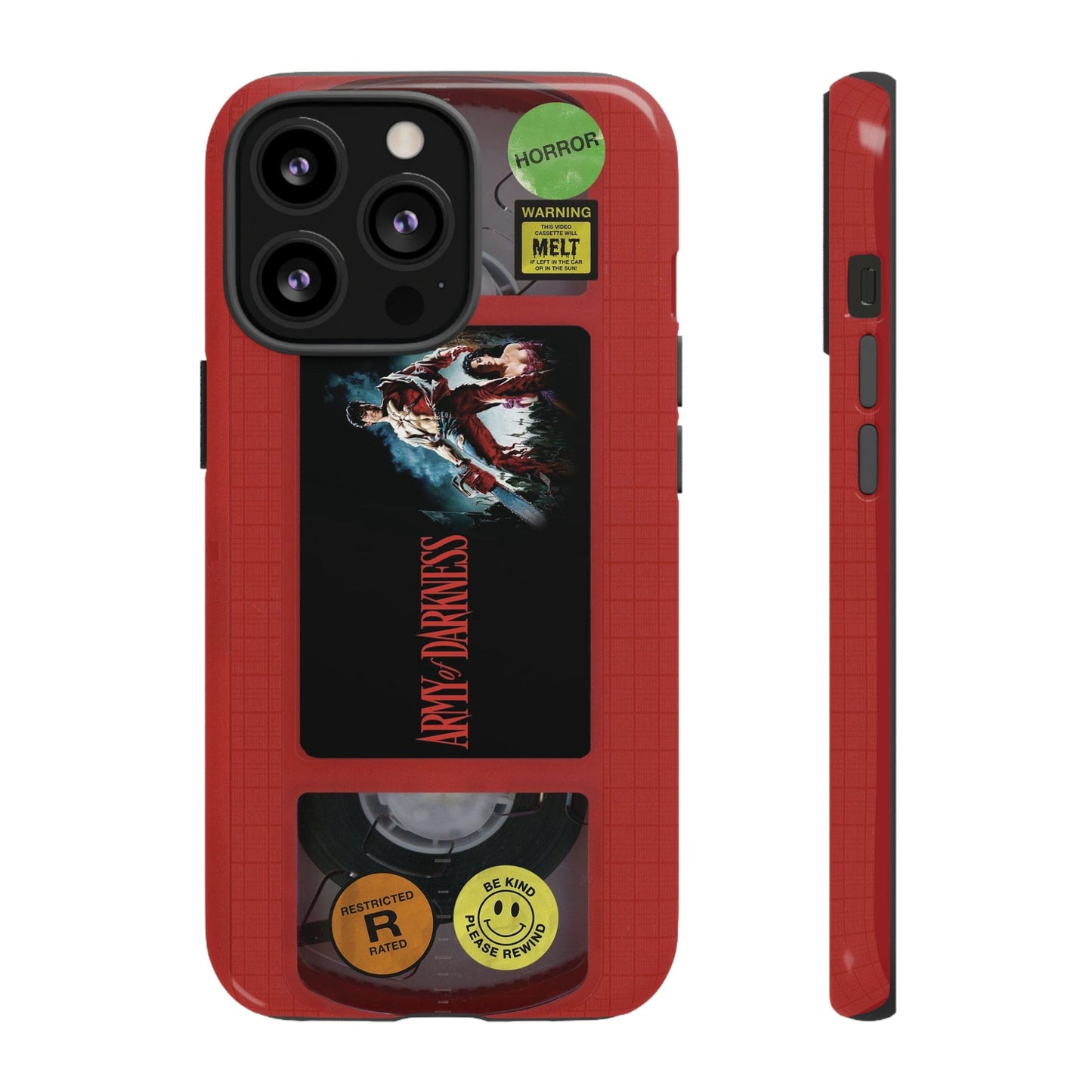Army of Darkness Red Edition VHS Phone Case
