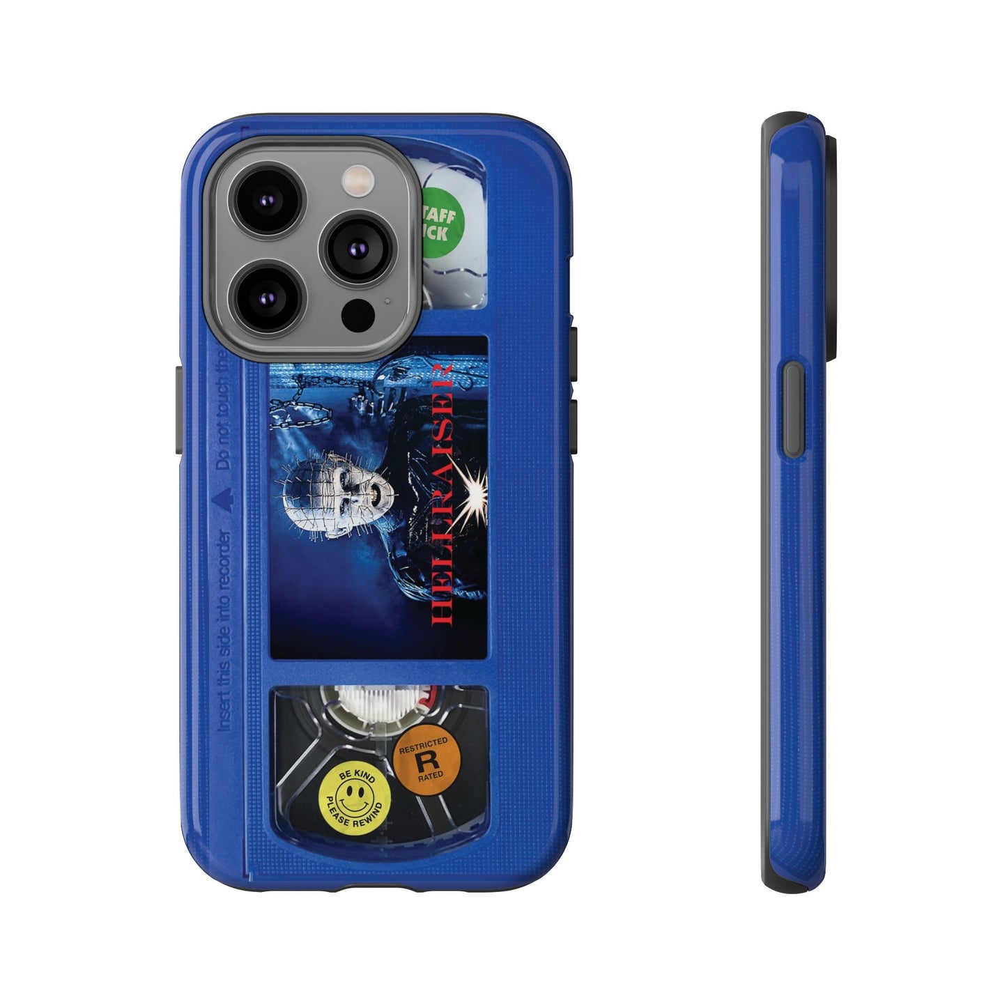 Hellraiser Blue Limited Edition Impact Resistant VHS Phone Case