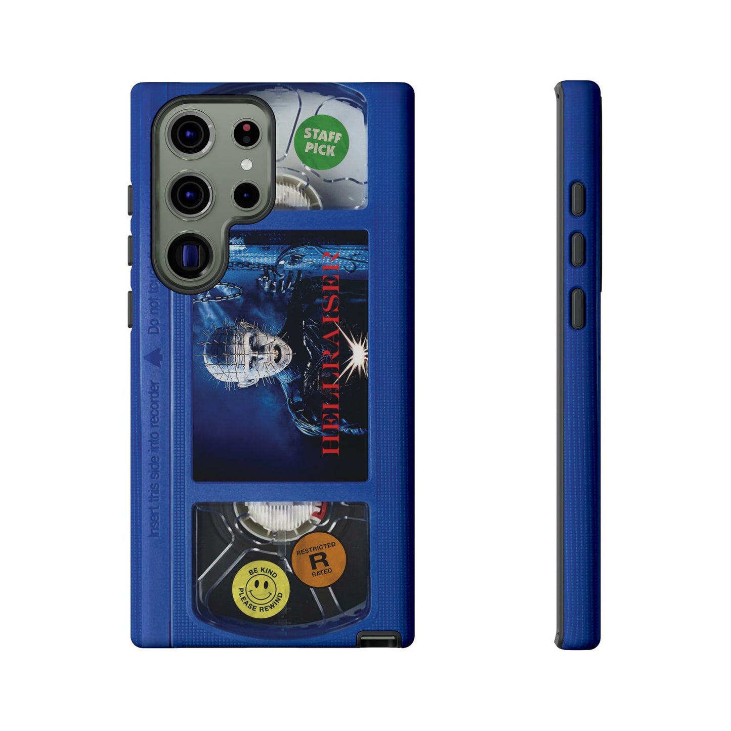 Hellraiser Blue Limited Edition Impact Resistant VHS Phone Case