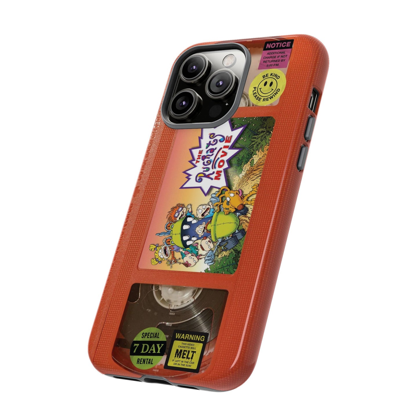Rugrats Orange Edition VHS Phone Case
