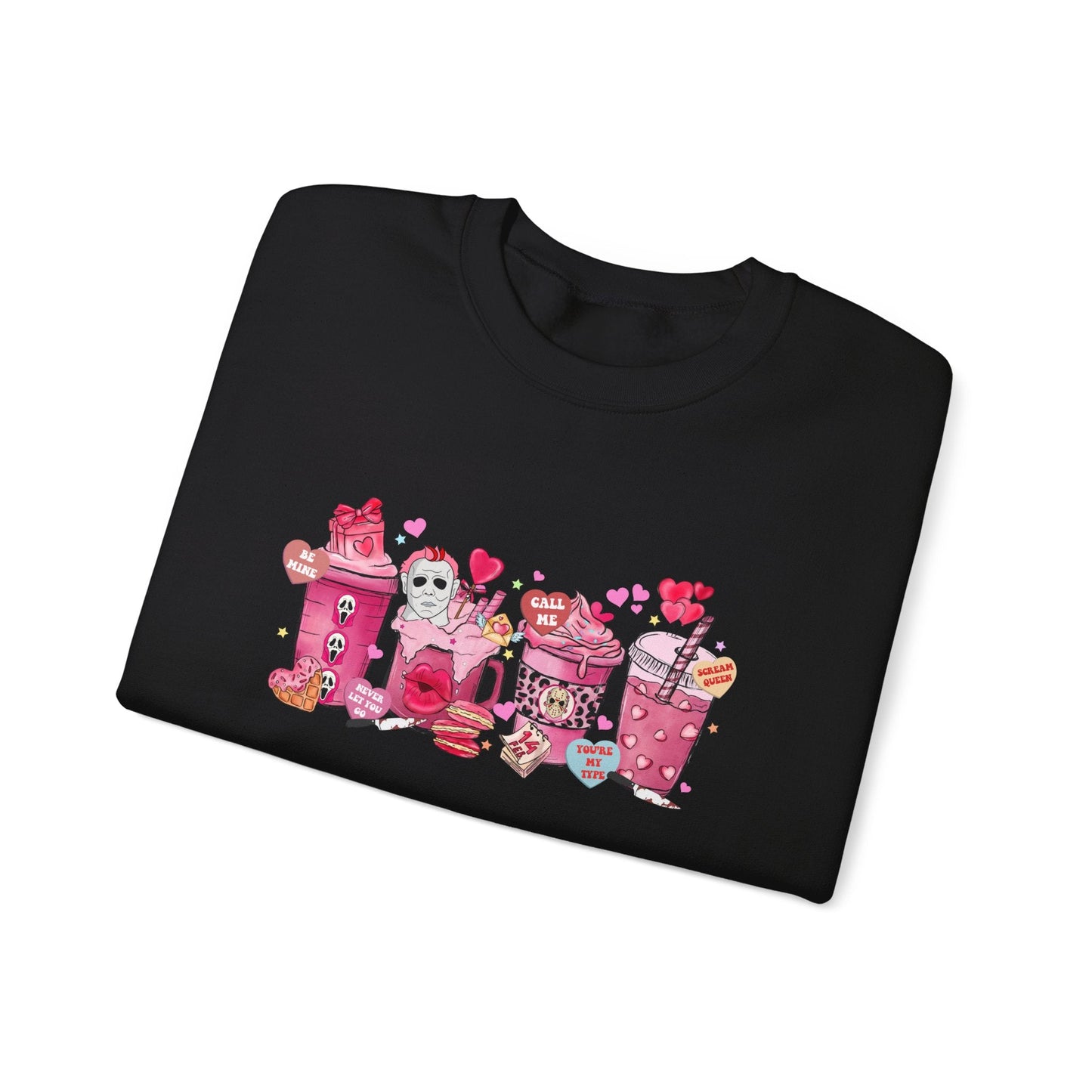 Horror Valentine Coffee Sweatshirt