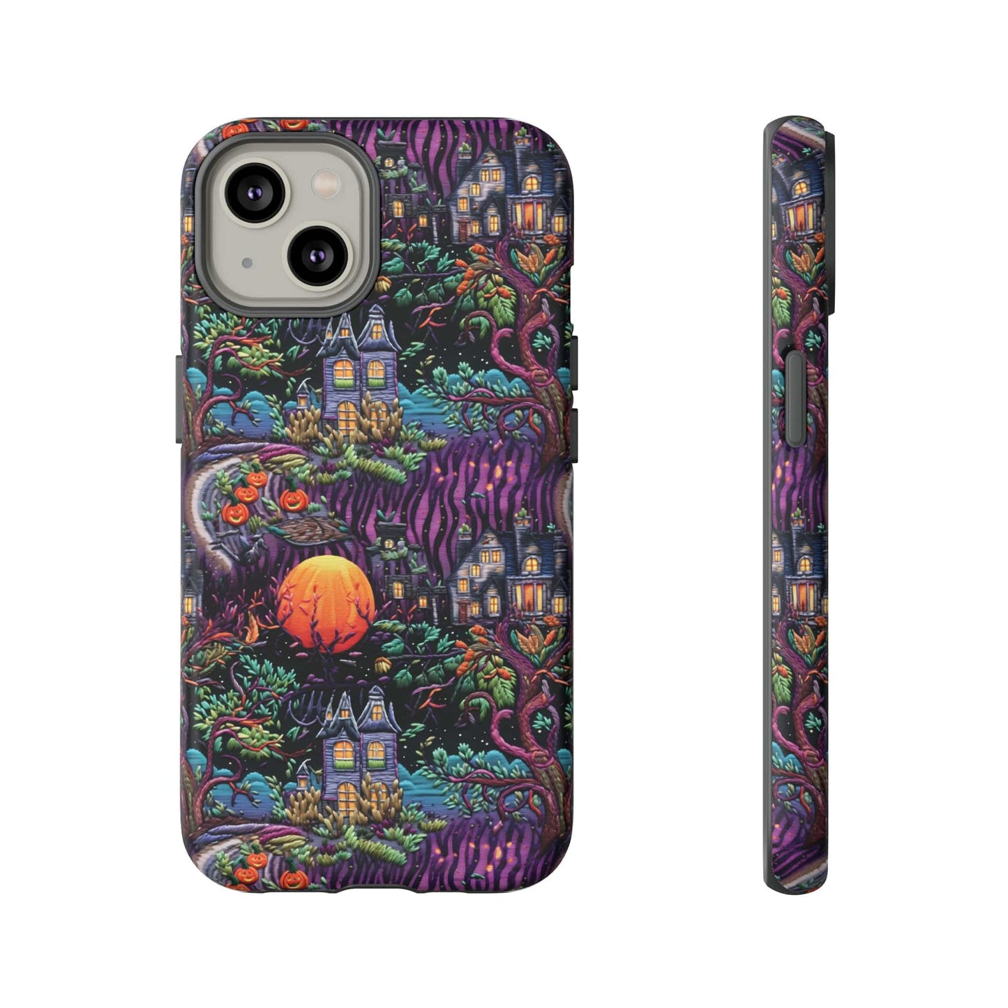Spooky House Impact Resistant Phone Case