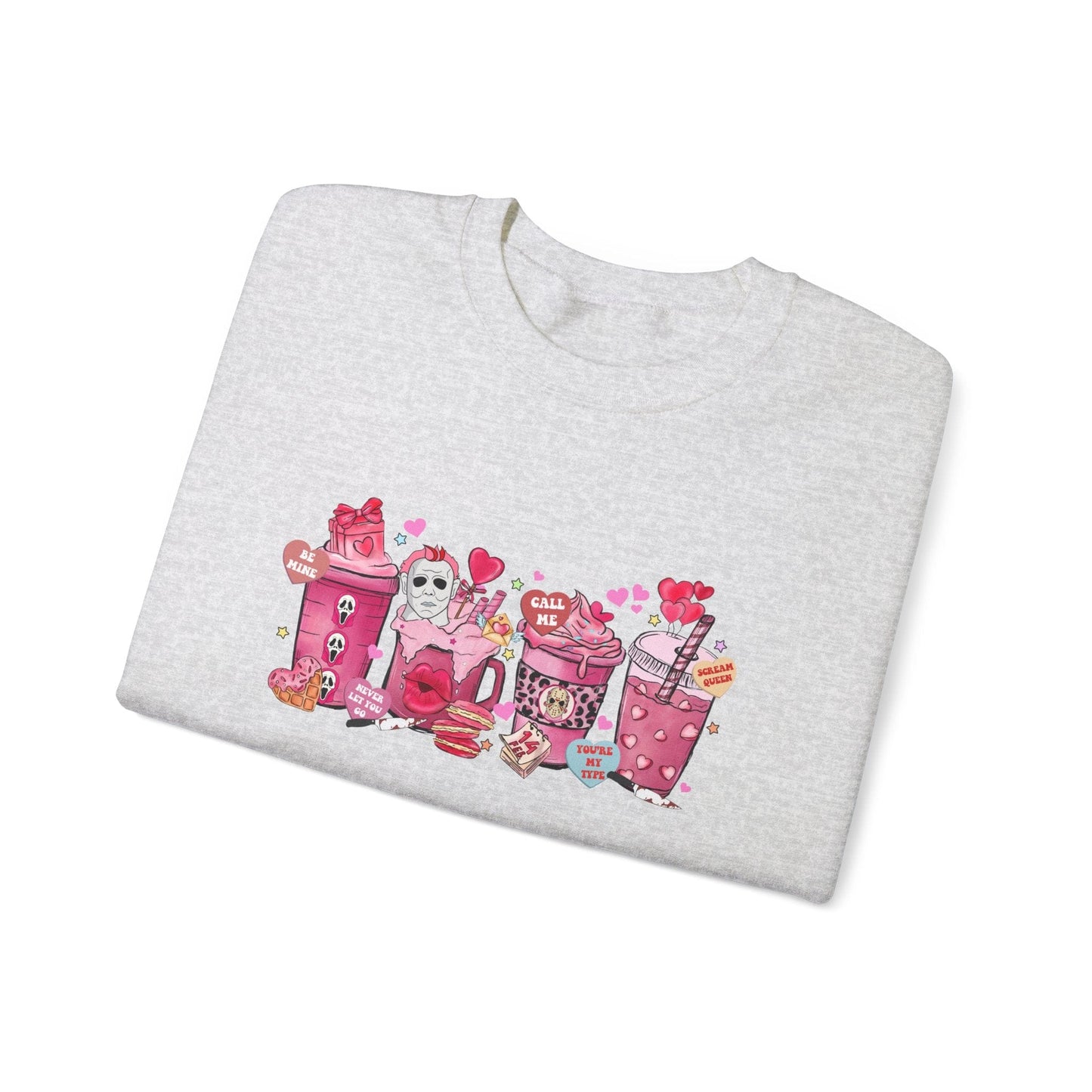 Horror Valentine Coffee Sweatshirt