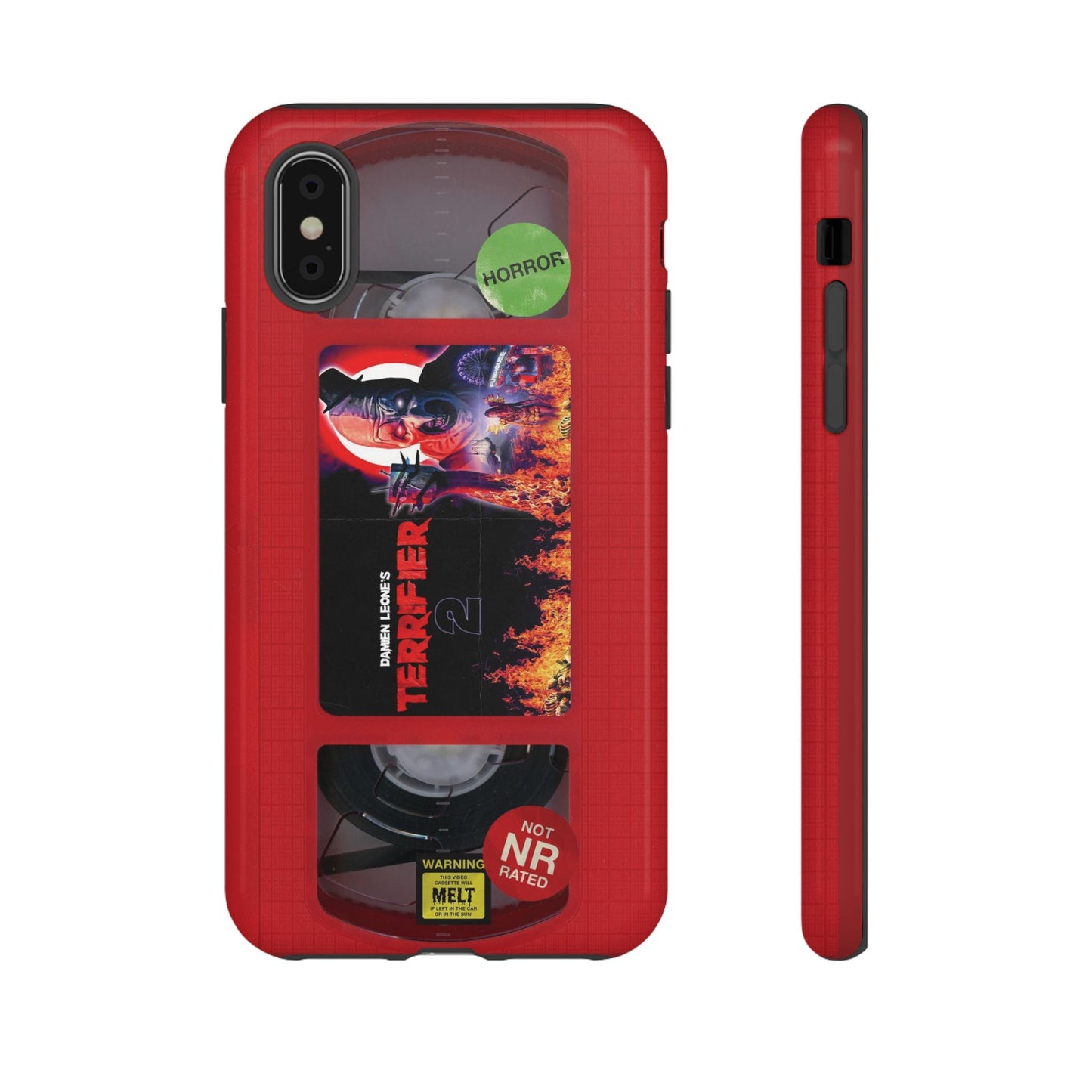 Art 2 Red Edition Impact Resistant VHS Phone Case