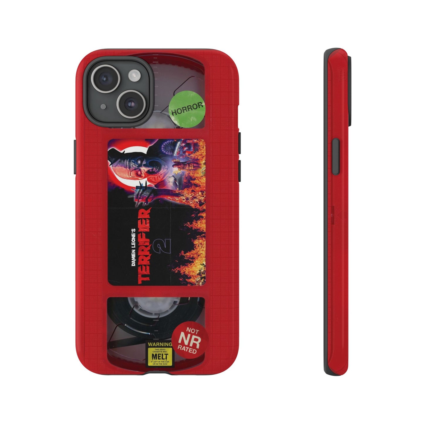 Art 2 Red Edition Impact Resistant VHS Phone Case