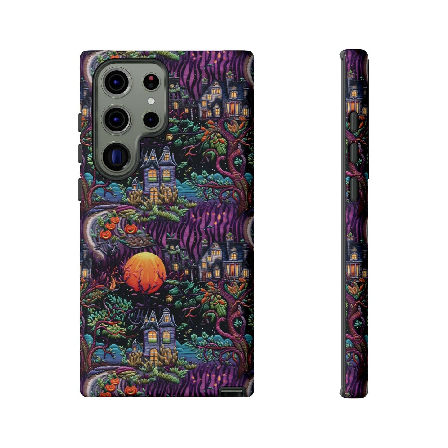 Spooky House Impact Resistant Phone Case