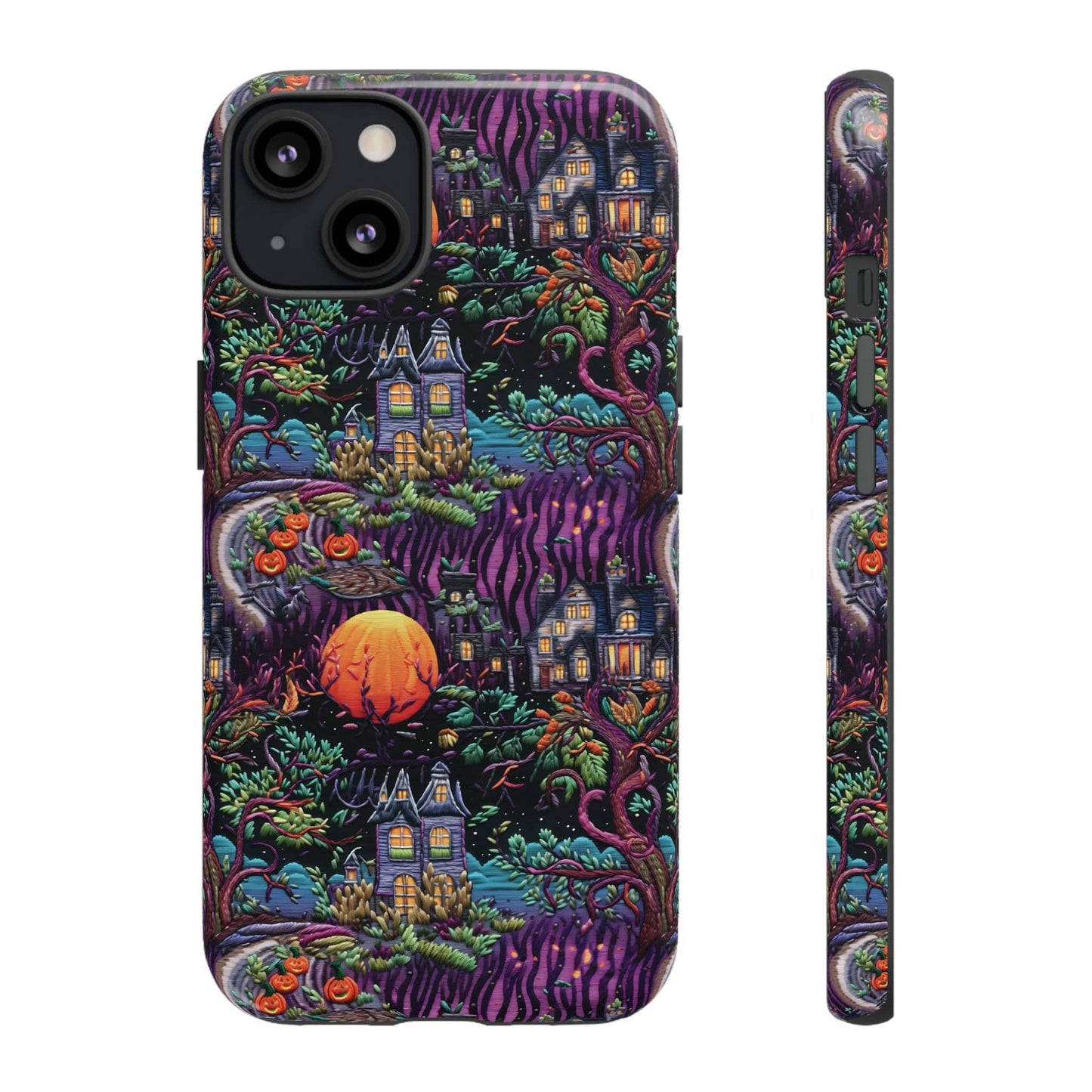 Spooky House Impact Resistant Phone Case