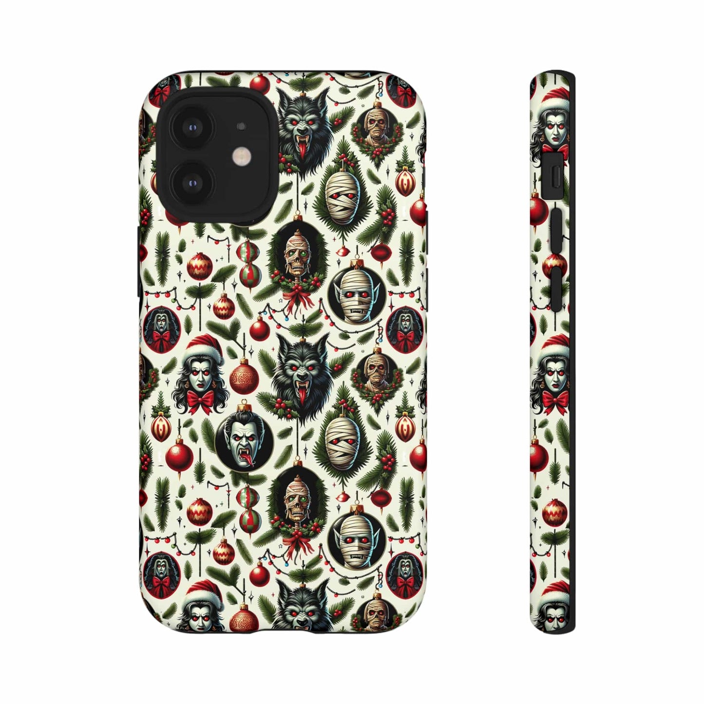 Horror Ornaments Impact Resistant Phone Case