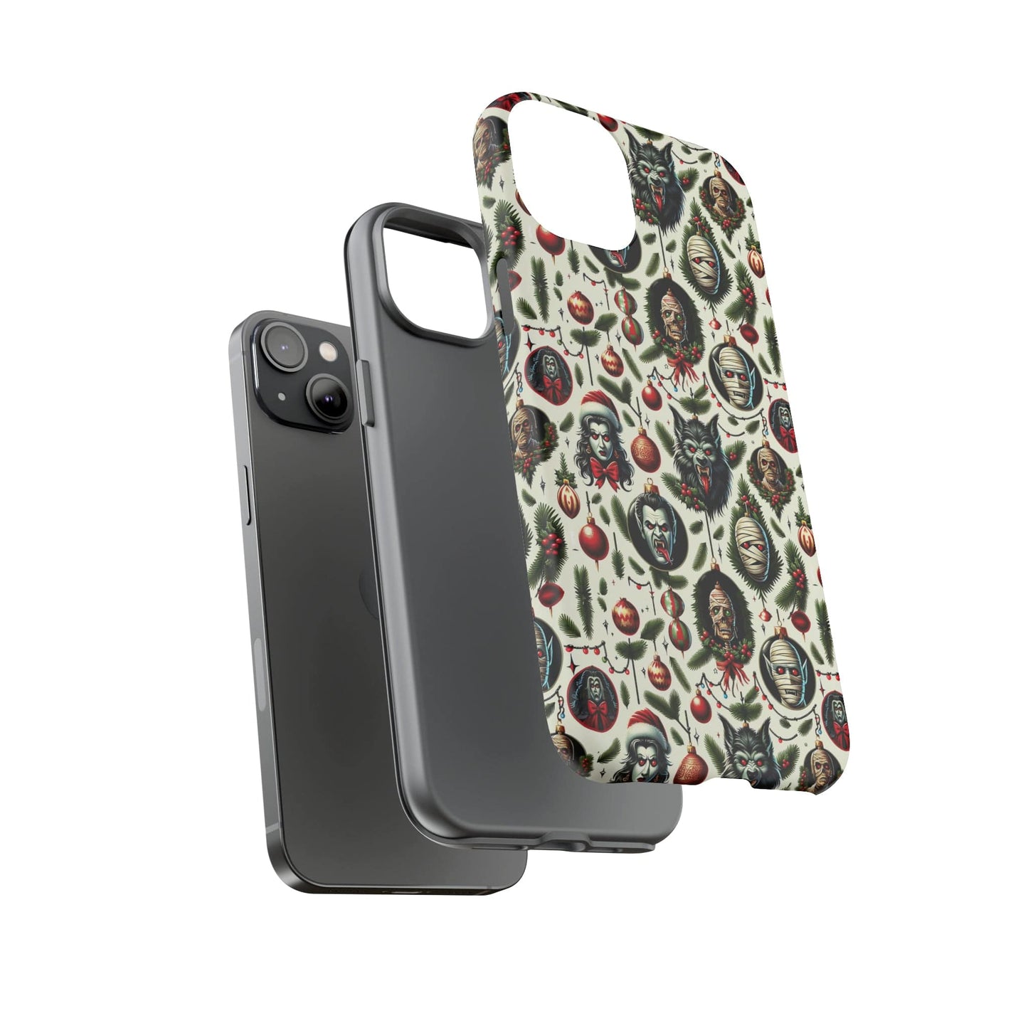 Horror Ornaments Impact Resistant Phone Case