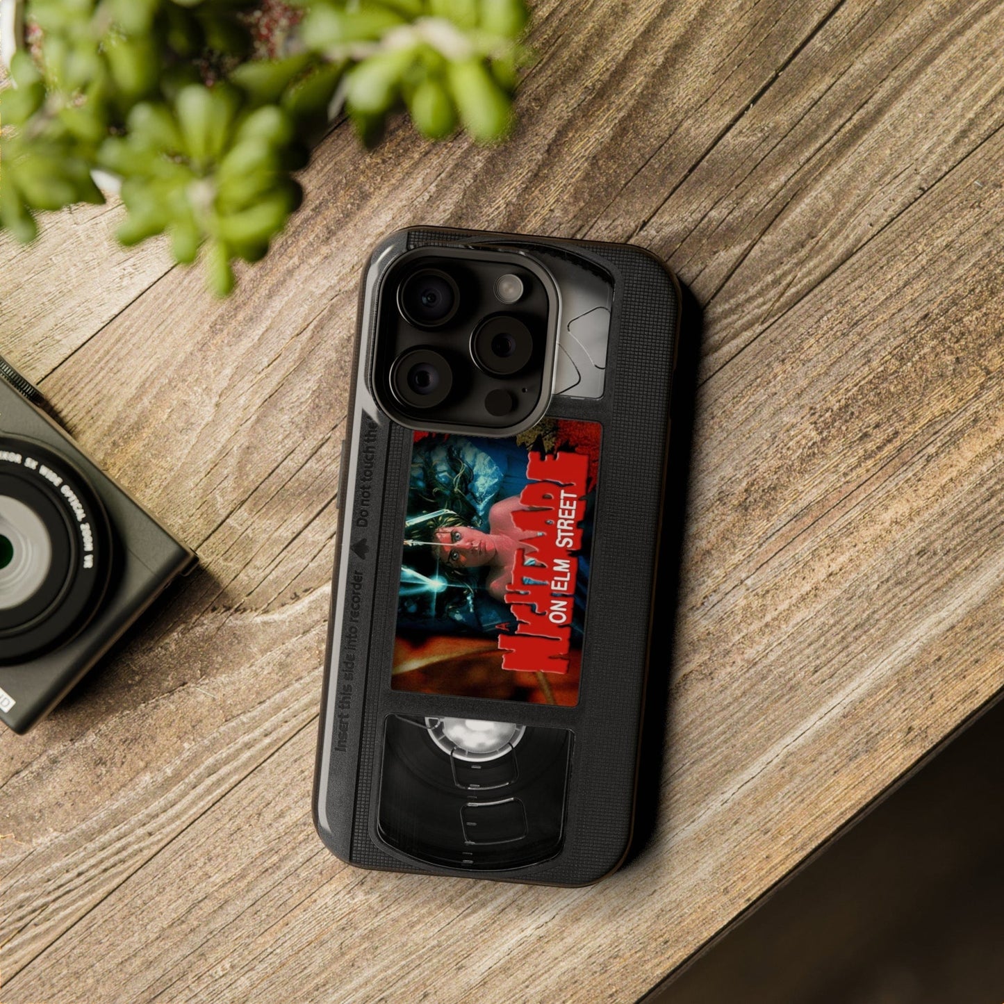 Nightmare MagSafe Impact Resistant VHS Phone Case