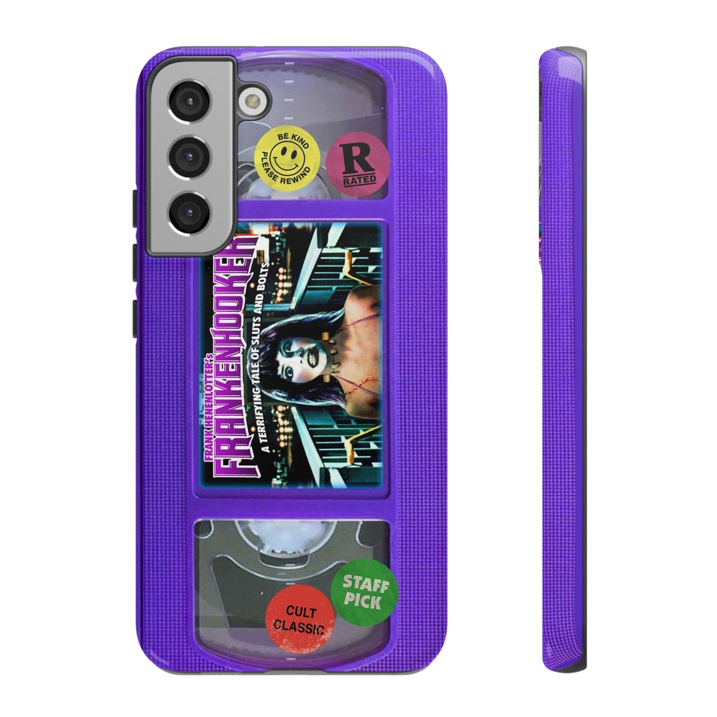 Frankenhooker Purple Edition Impact Resistant VHS Phone Case