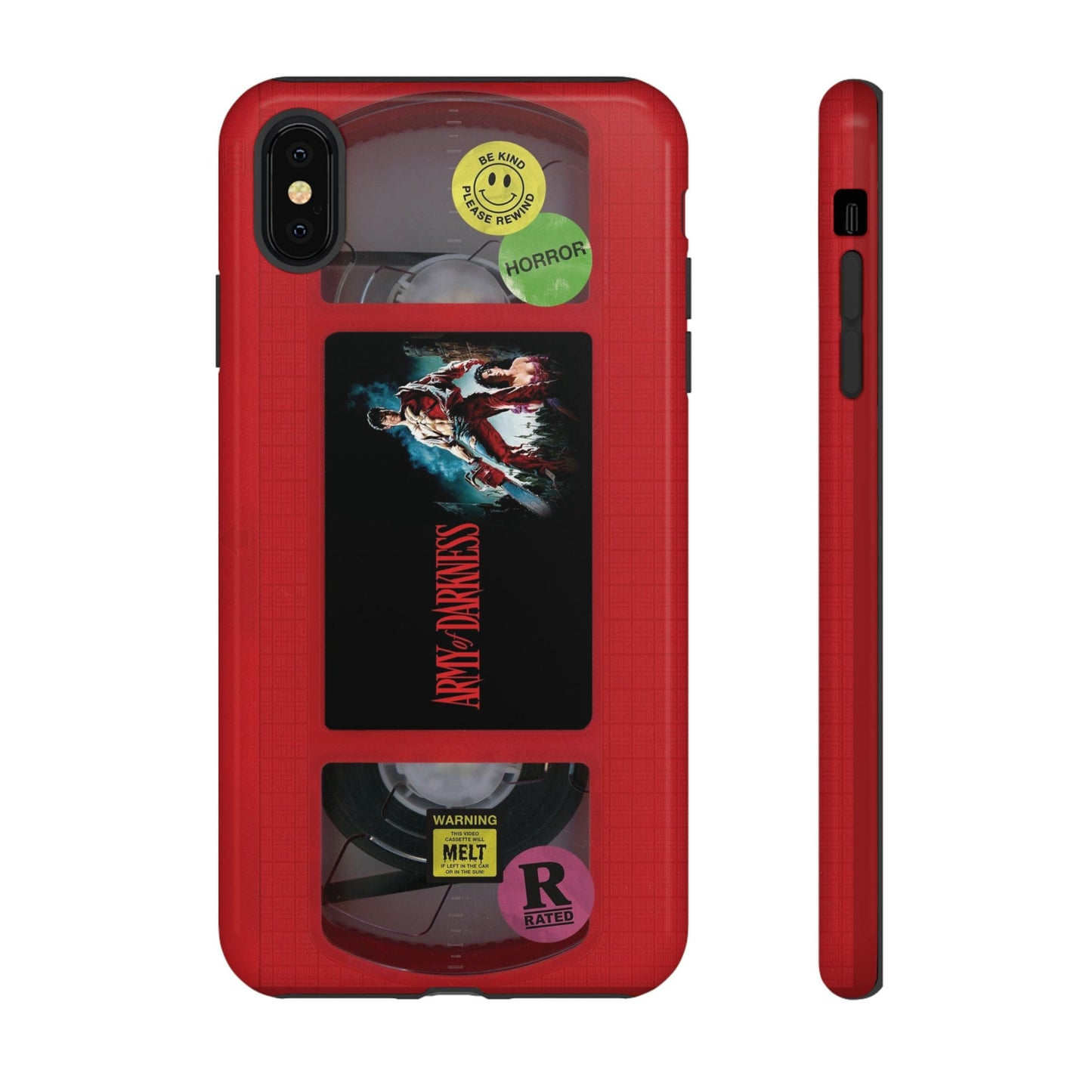 Army of Darkness Red Edition VHS Phone Case
