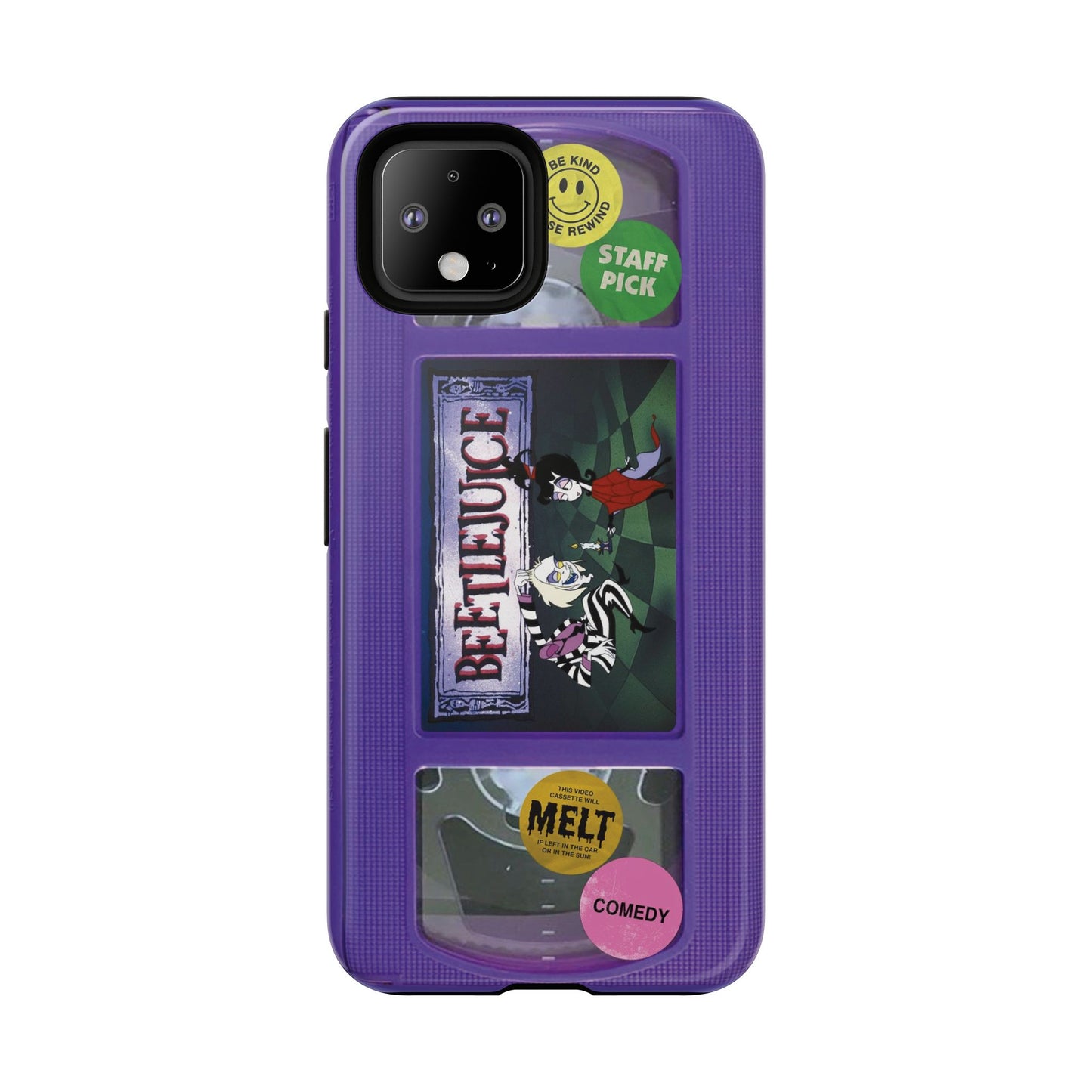Animated BJ Purple Edition Impact Resistant VHS Phone Case