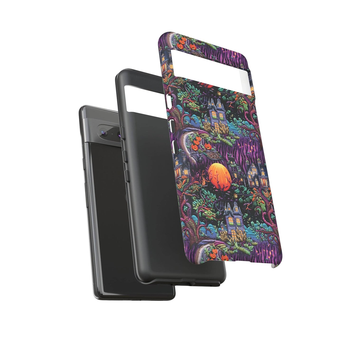 Spooky House Impact Resistant Phone Case