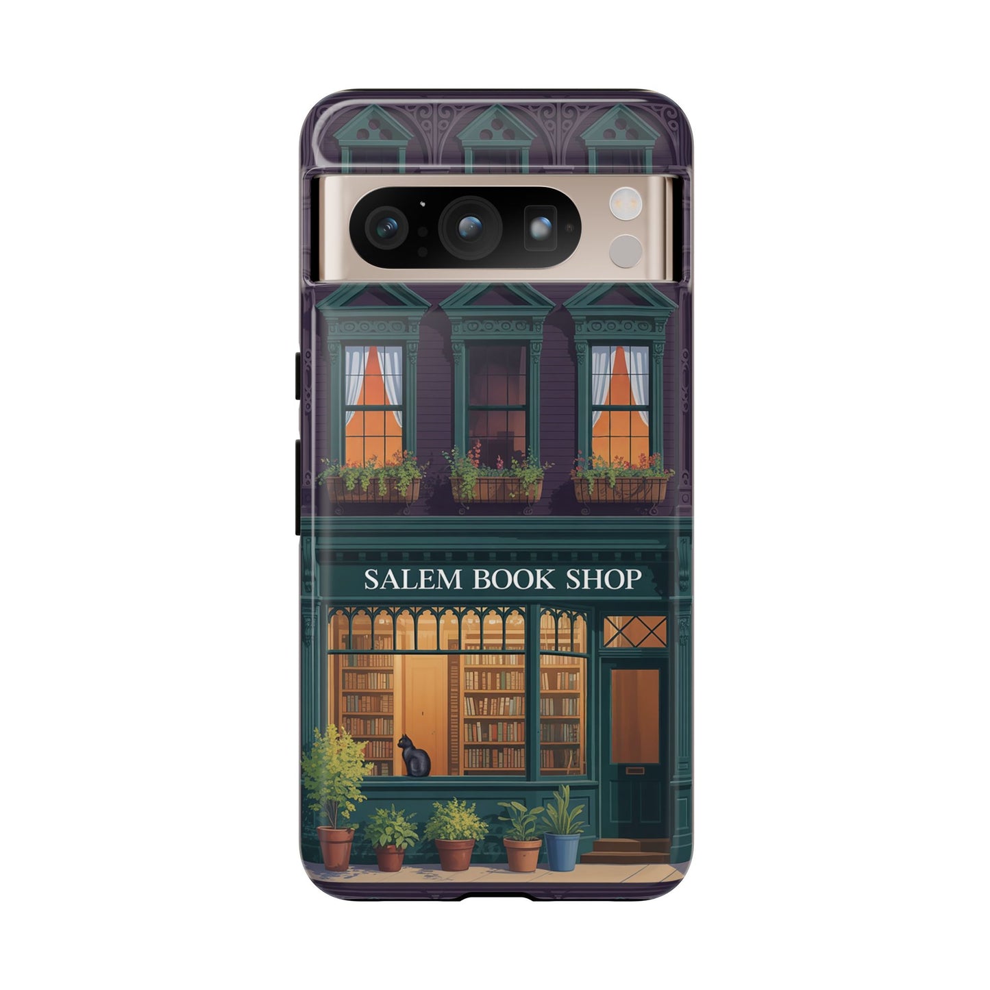 Salem Book Shop Impact Resistant Phone Case