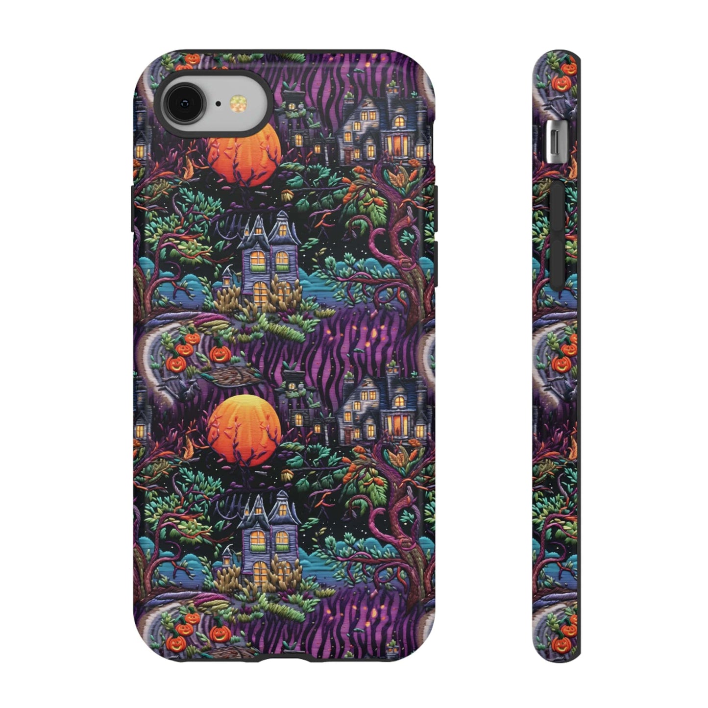 Spooky House Impact Resistant Phone Case