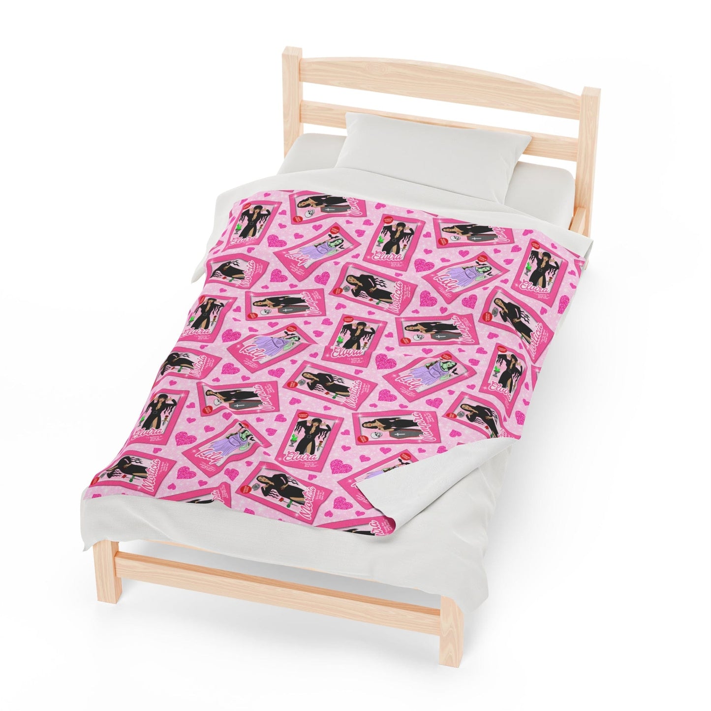 Horror Queens Velveteen Plush Blanket
