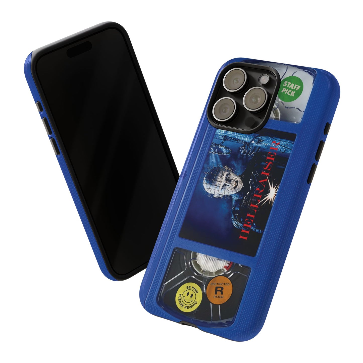 Hellraiser Blue Limited Edition Impact Resistant VHS Phone Case