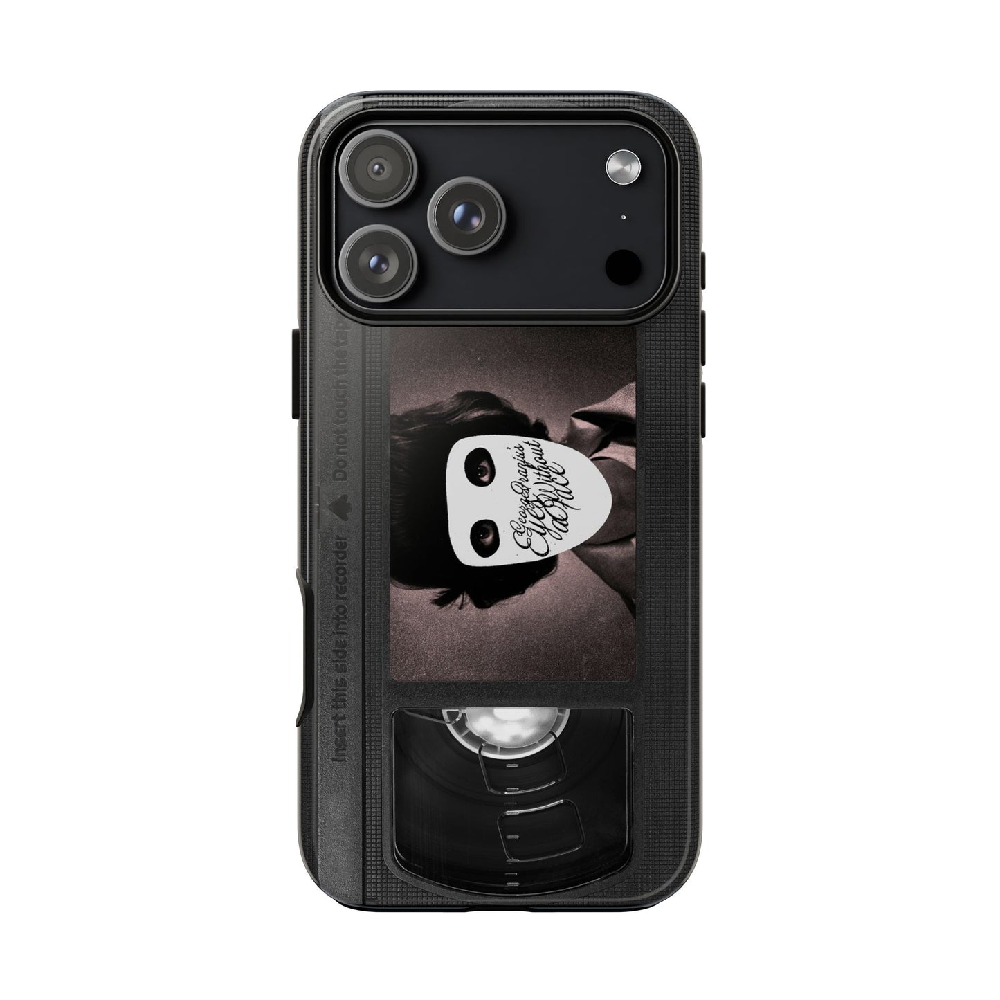 Eyes Without A Face Impact Resistant VHS Phon Case